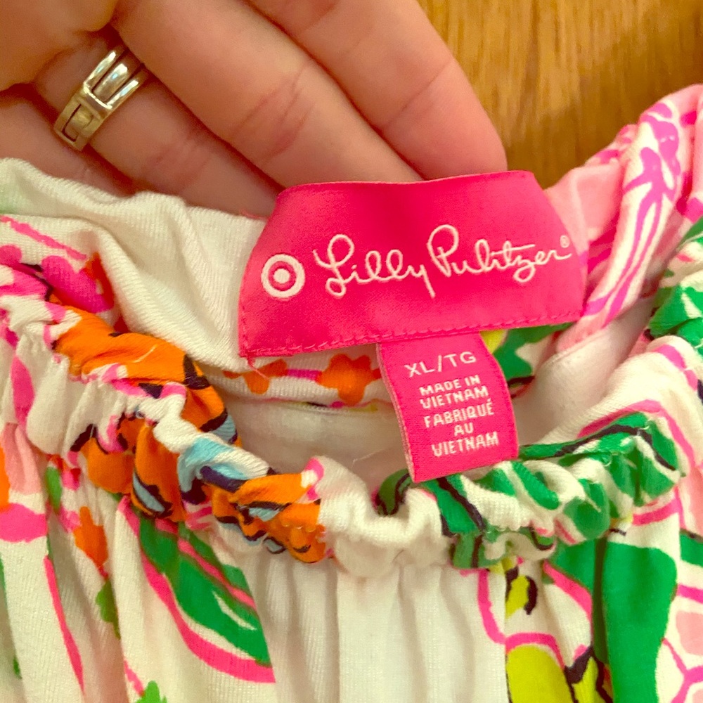 Lilly Pulitzer for Target strapless dress